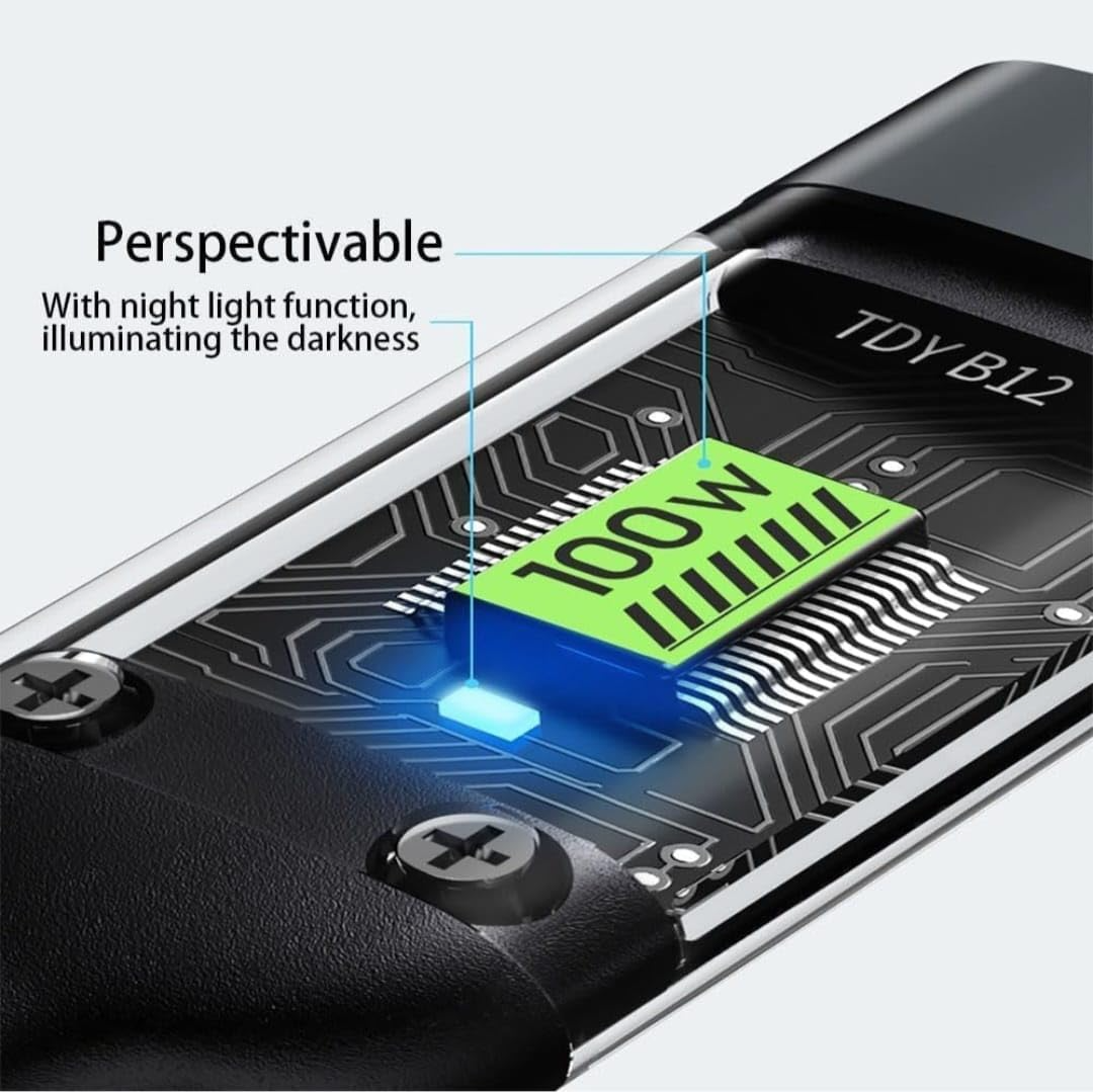 3 in 1 USB Cable For Fast Charging & Data Sync -black color