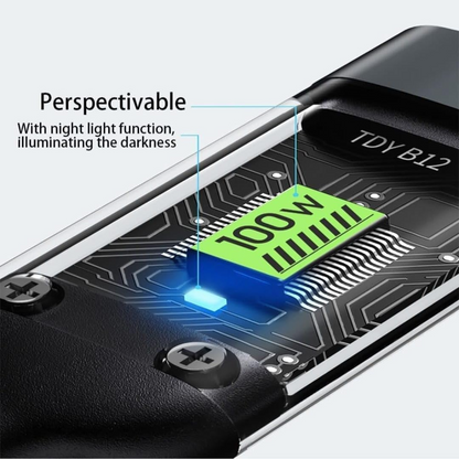 3 in 1 USB Cable For Fast Charging & Data Sync -black color