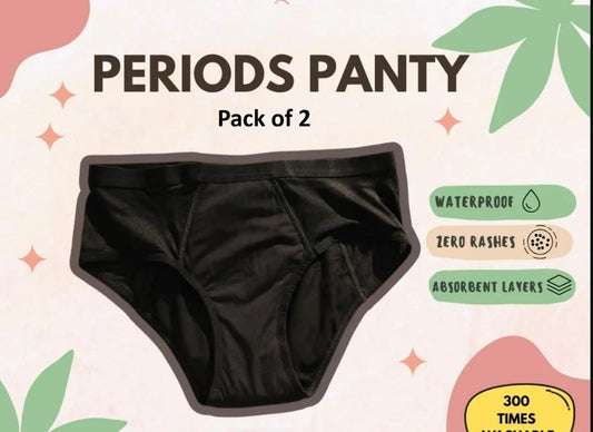 Women's' Periods Panty (Pack of 2)